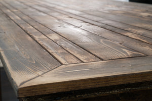 Reclaimed Wood Farmhouse Table