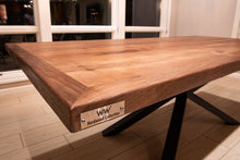 Walnut Modern Wide Plank Table